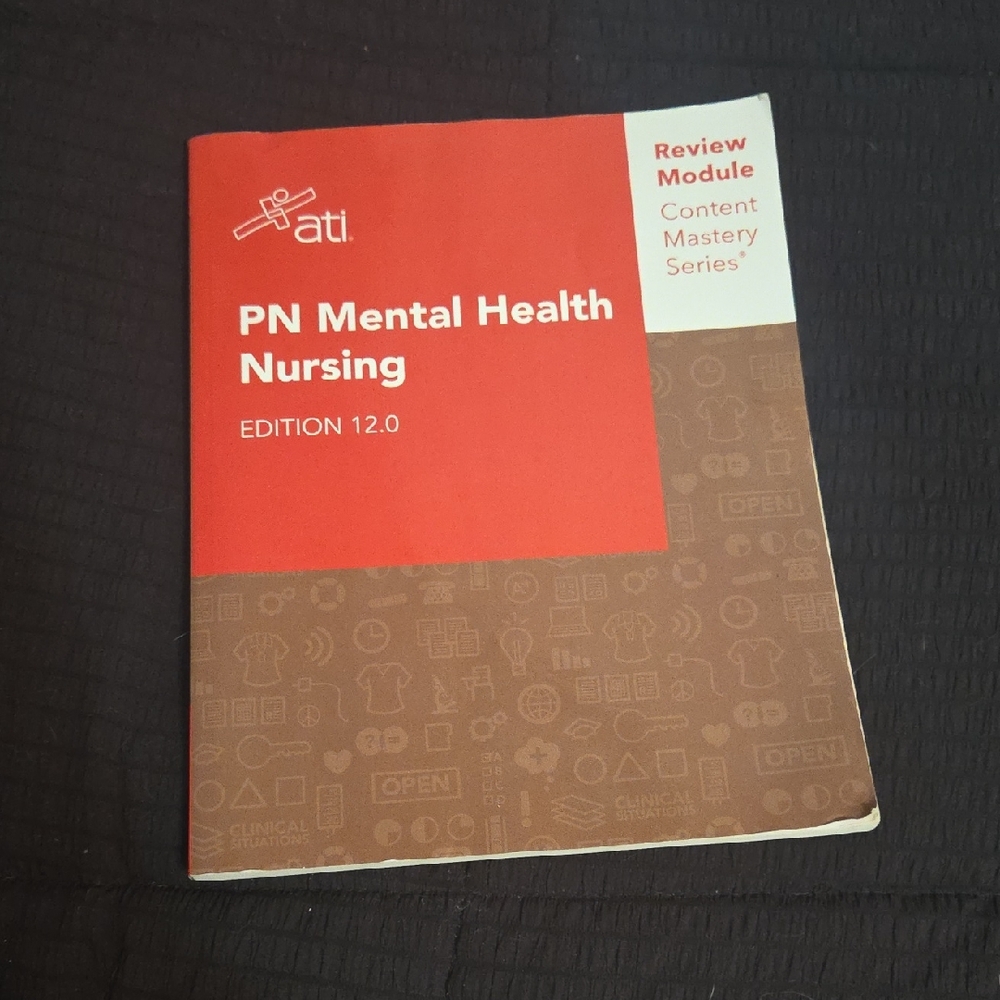 ATI PN Mental Health Nursing Edition 12.0 Book
